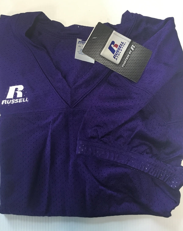 ATTIC20- Russell Replica Football Jerseys, Gold & Purple - Wicked Smart  Apparel