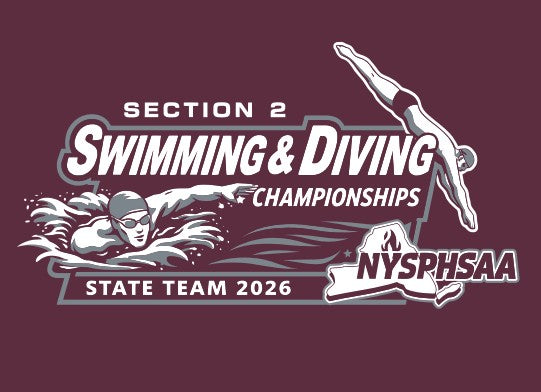 Section 2 Swimming and Diving State Team