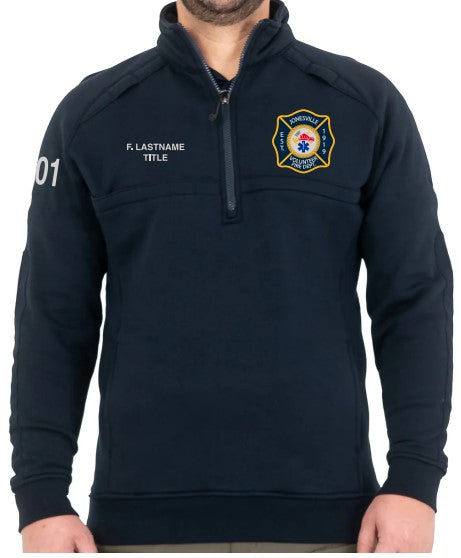 JNSVLEFR025- First Tactical Quarter Zip Cotton Job Shirt