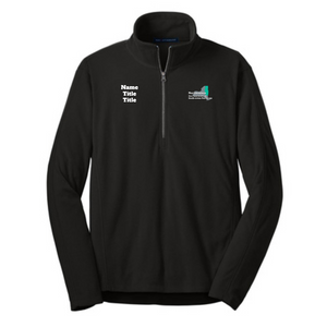 NNYSHP23- Unisex Micro-Fleece 1/2 Zip Pullover