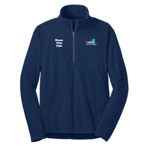 NNYSHP23- Unisex Micro-Fleece 1/2 Zip Pullover