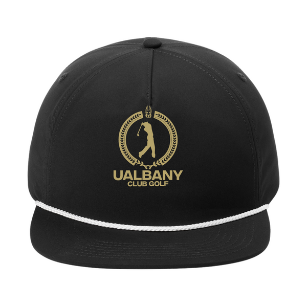 UALBGOLF24 Port Authority® 5Panel Poly Rope Cap Wicked Smart Apparel