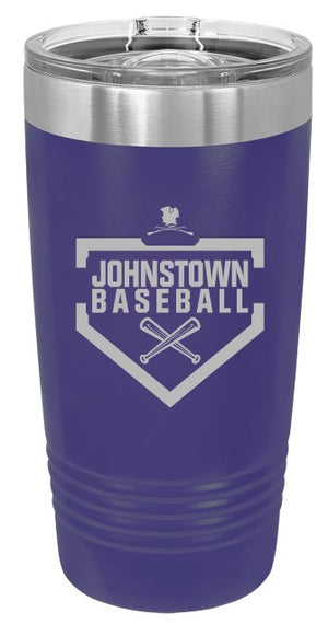 JTBB- Baseball 20 oz Insulated Coffee Travel Tumbler