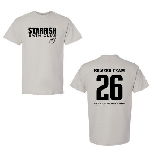 starfish025- 2026 SILVERS TEAM Program Cotton Tee