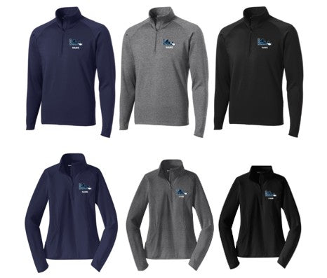 aent- Adult & Ladies Lightweight Quarter Zip