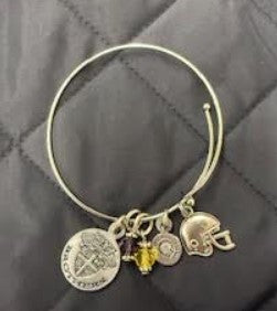 CBA- Pewter Bangle Bracelet, In Stock!