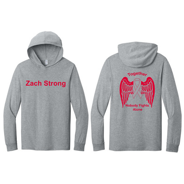 ZSTRONG- Cotton Long Sleeve Hooded Shirt