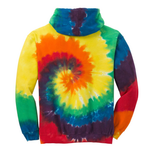 OKTE20- Spiral Tie Dye Hoodie