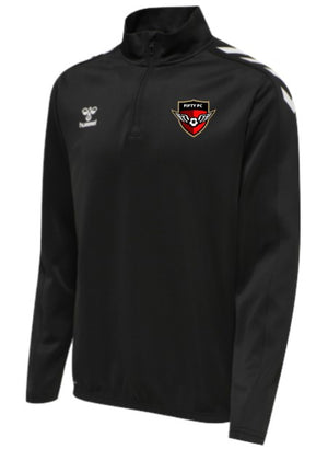 FIFTYFC25- Hummel Core 1/2 zip poly pullover
