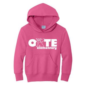 OKTE20- Fleece Pullover Hooded Sweatshirt