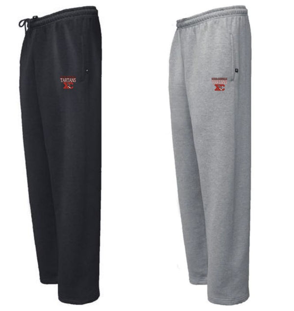 SGXC0023- Collegiate Style Open bottom Sweatpants