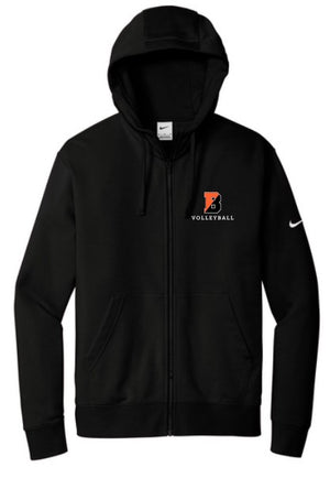 2300BVB- NIKE Club Fleece Sleeve Swoosh Full-Zip Hoodie