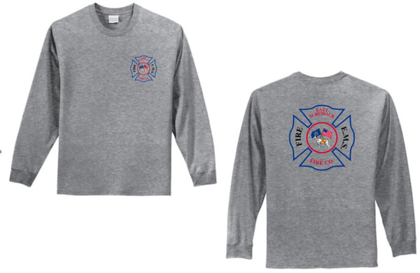 ESFD022024- Fire Co. Cotton Long Sleeve T-Shirt