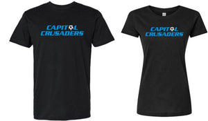 SOCapCru25- Fine Jersey Tshirt with Capital Crusaders