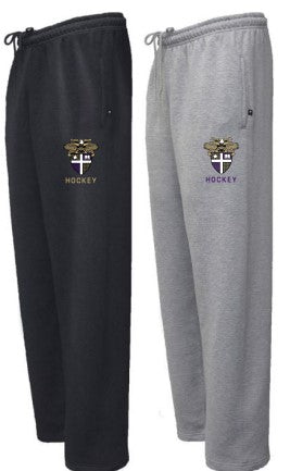 25CBAHKY- Open bottom Collegiate Style Sweatpants (TEAM ITEM)