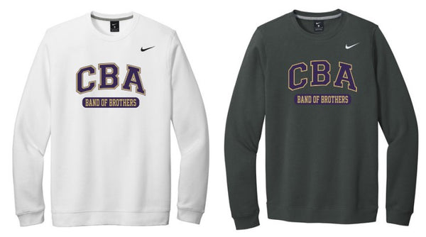 CBABand- Nike Club Fleece Crewneck