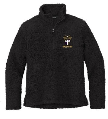CBABand- Sherpa 1/4 zip pullover