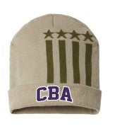 INDRTFCBA25- USA-Made Patriotic Cuffed Beanie