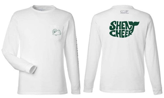 SHNCH23- Vineyard Vines signature Long Sleeve Pocket T-Shirt