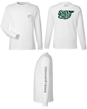 SHNCH23- Vineyard Vines signature Long Sleeve Pocket T-Shirt
