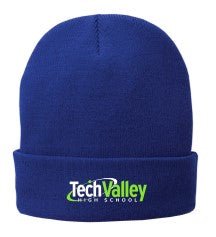 TechValley23- Fleece-Lined Knit Cap