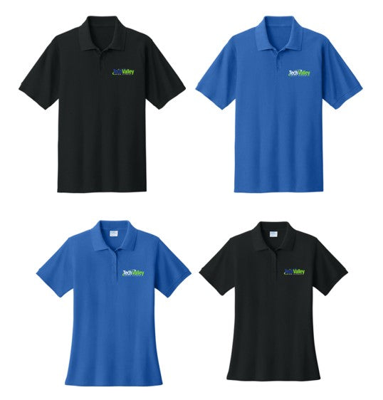 TechValley23- Core Blend Pique Polo
