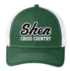 0023GBSHENXC- Snapback Trucker Hat with PUFF Embroidery