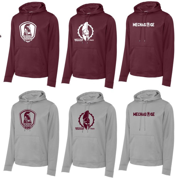 BHBL25RBTC- Sport-Tek® Sport-Wick® Fleece Hooded Pullover