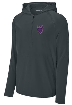 CBAgo- Sport-Tek® Repeat 1/2-Zip Long Sleeve Hooded Jacket