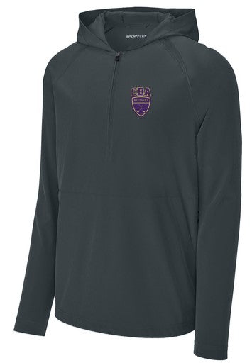CBAgo- Sport-Tek® Repeat 1/2-Zip Long Sleeve Hooded Jacket