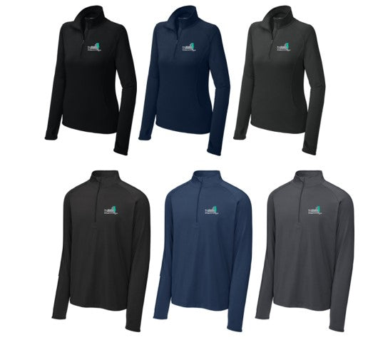 NNYSHP23- Adult & Ladies Performance Lightweight Quarter Zip