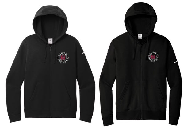 SGTA0021- NIKE Club Fleece Swoosh Full-Zip Hoodie