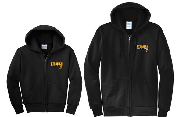 starfish025- Port & Company® Core Fleece Full-Zip Hooded Sweatshirt