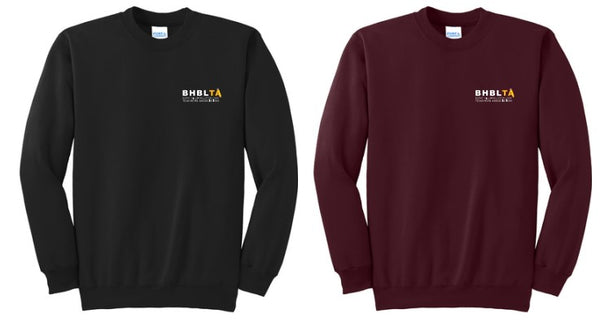 BHBLTA24- Essential Fleece Crewneck (Embroidered Logo)