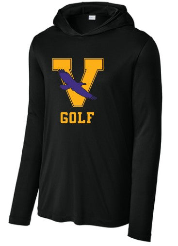 VRGF025- Sport-Tek® Pro-UV Long Sleeve Hooded Shirt