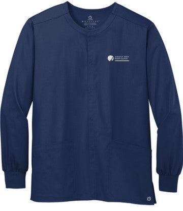 AlbMedHospital22- Wink® Unisex WorkFlex Snap-Front Scrub Jacket
