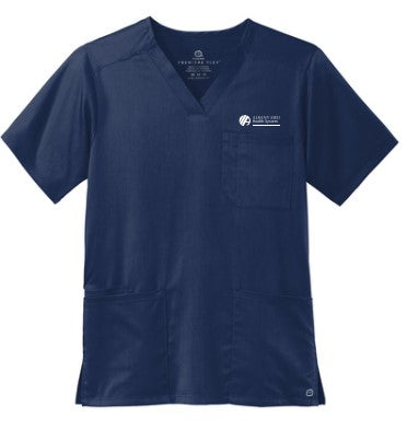 AlbMedHospital22-- Wink® Men's Premiere Flex™ V-Neck Top