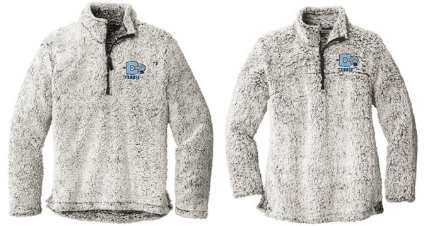 26CLBTNNS- Sherpa 1/4 zip pullover, Adult & Ladies