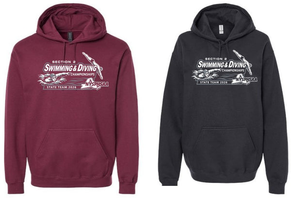 SDSec2- Softstyle® Spongefleece Hooded Sweatshirt