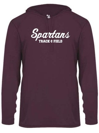 BHBLTF025- Hooded Performance Longsleeve Shirt