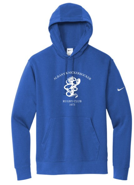 FC026AKR- Nike Club Fleece Sleeve Swoosh Pullover Hoodie