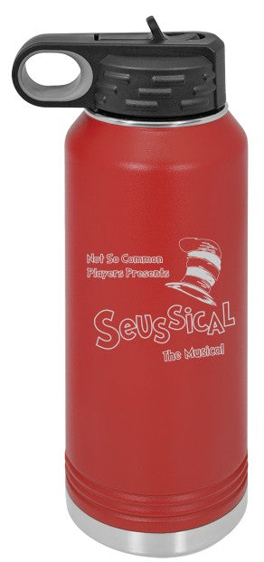 NSCP26- Seussical 32 oz. Insulated Water Bottle