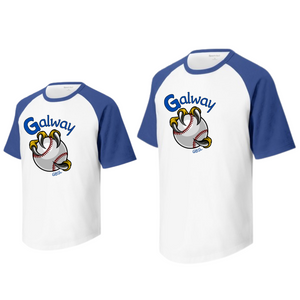 GALWAYBB24- Short Sleeve Colorblock Raglan Jersey