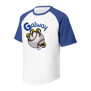 GALWAYBB24- Short Sleeve Colorblock Raglan Jersey