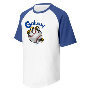 GALWAYBB24- Short Sleeve Colorblock Raglan Jersey