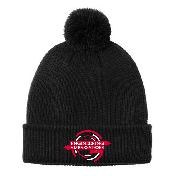 RPIEA25- Port Authority® Cozy Pom Beanie