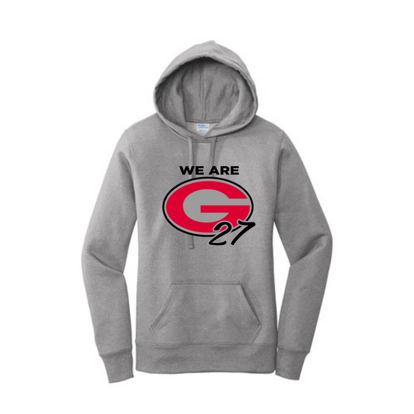 GCO2027DM23- Grey Core Fleece Pullover Hooded Sweatshirt