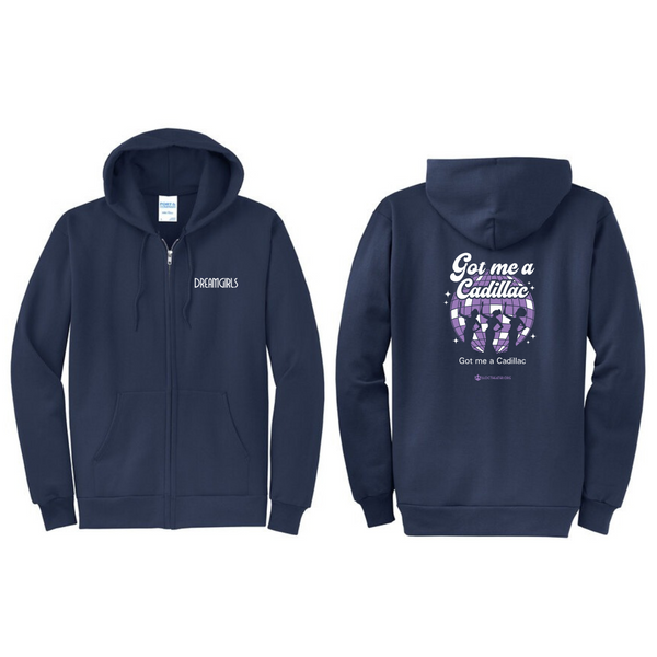 SLOC25- Port & Company® Core Fleece Full-Zip Hooded Sweatshirt