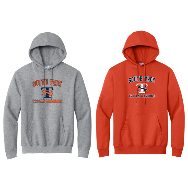 STTWPW24- Essential Fleece Pullover Hooded Sweatshirt