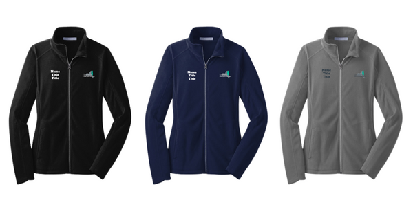NNYSHP23- Ladies Micro-Fleece Full Zip Jacket